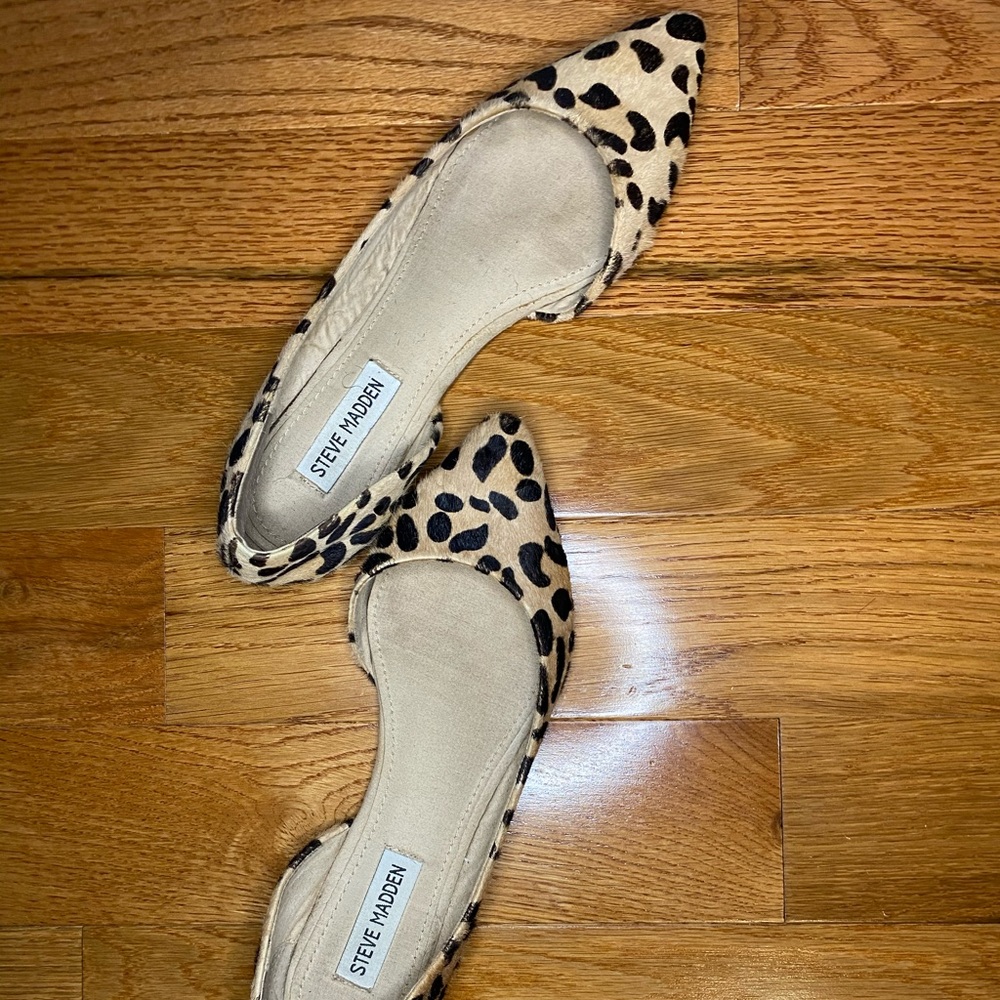 Cheetah print sandals